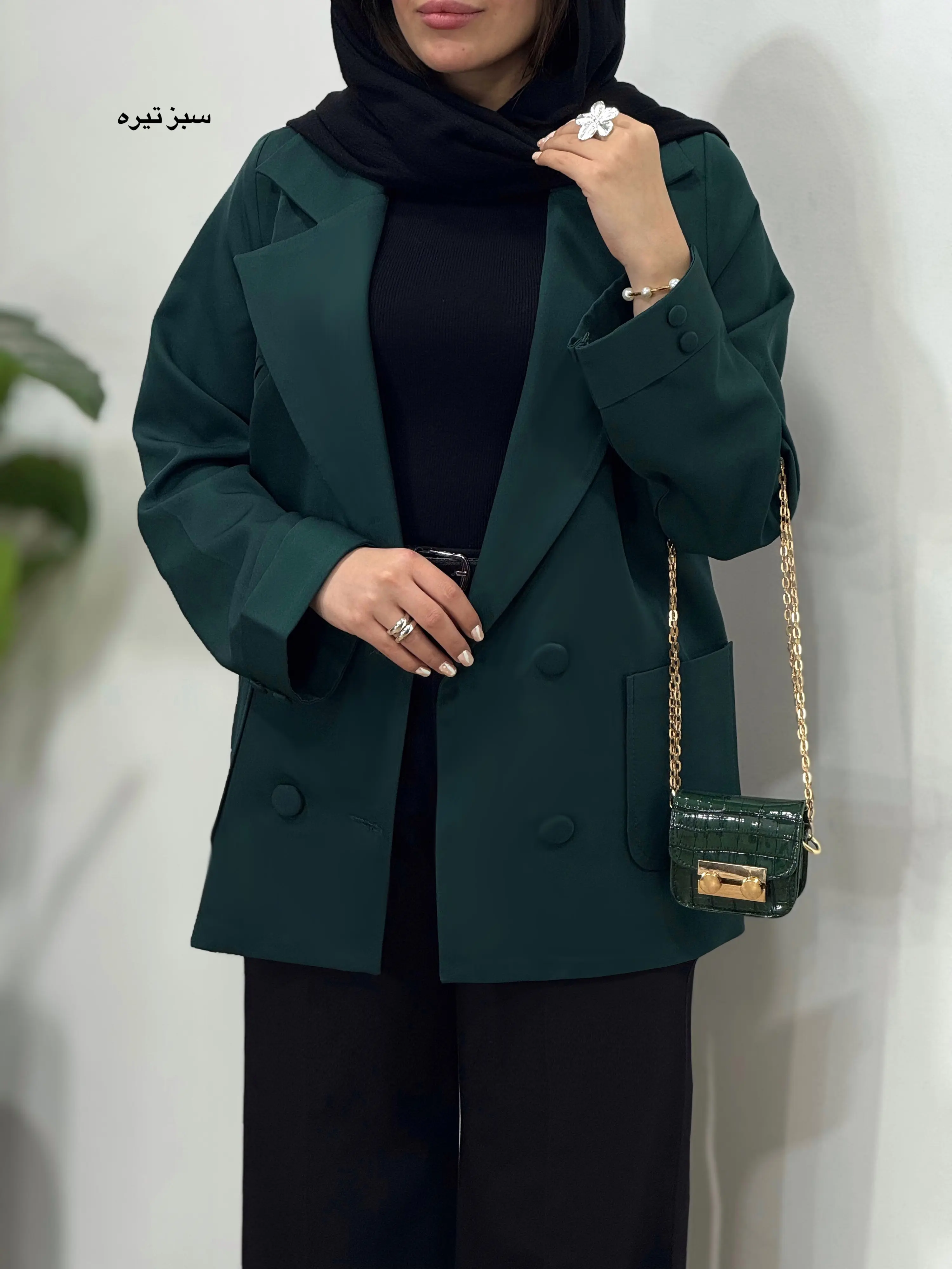 مانتو کتی کرپ فلامک